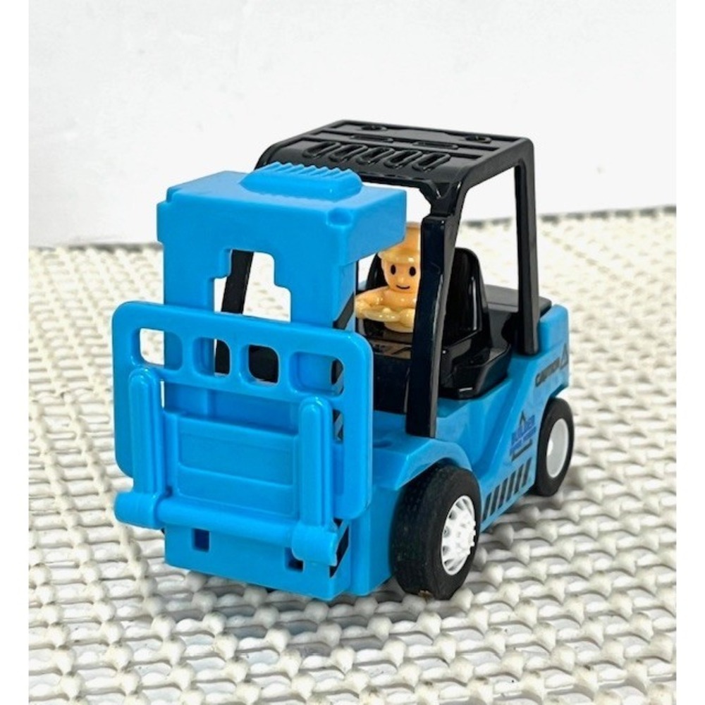 Plastic Toy Construction Vehicle Forklift
